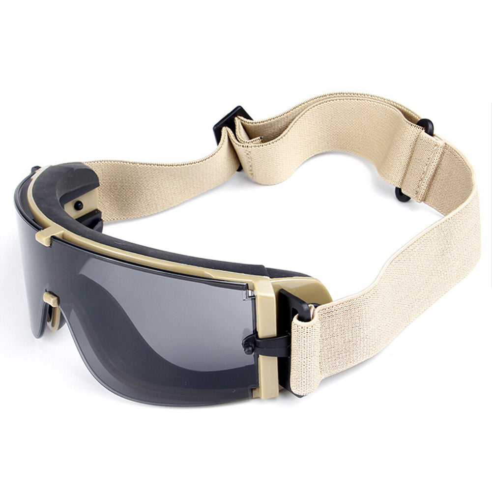 Unisex Motorcycle Protective Goggles Dustproof Outdoor Tactical Military Glasses