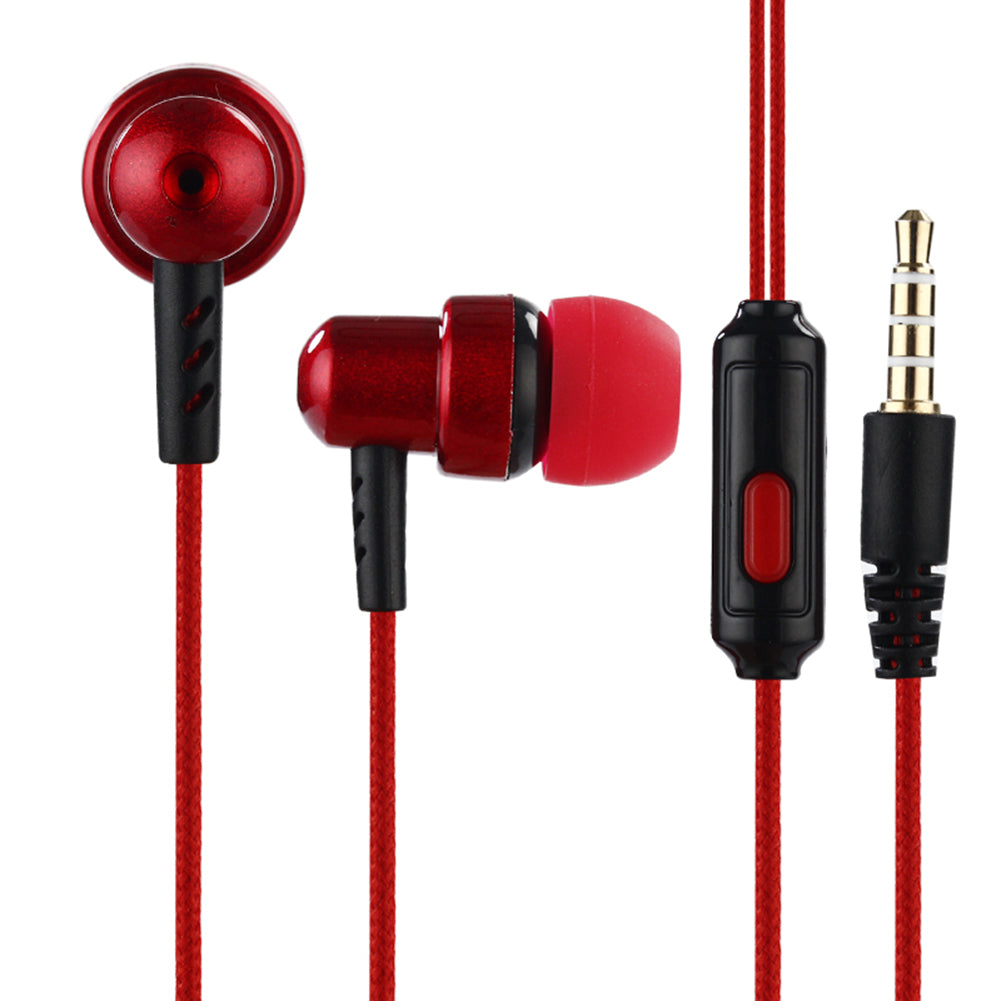 In-Ear Earphone Wired Headset Stereo Bass Connector Headphone for Phone Computer