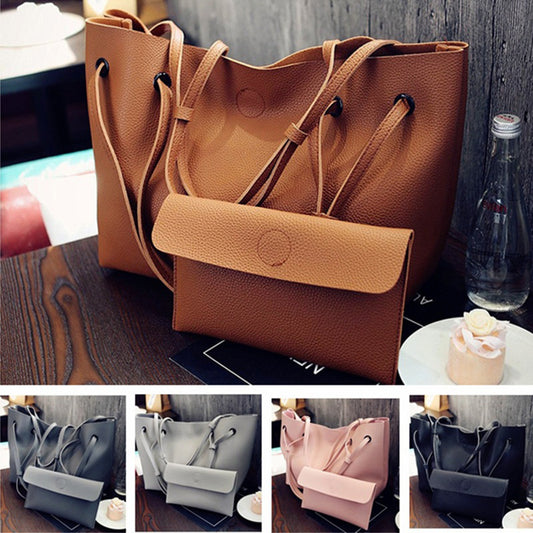 Women Faux Leather Shoulder Messenger Bag Tote Purse Handbag Crossbody Satchel