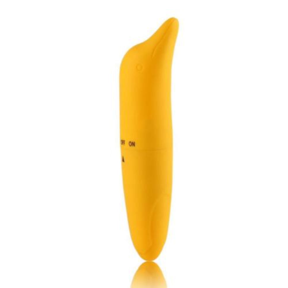 ABS Mini Cute Dolphin Adult Women G-Spot Massager Masturbation Vibrator Sex Toy