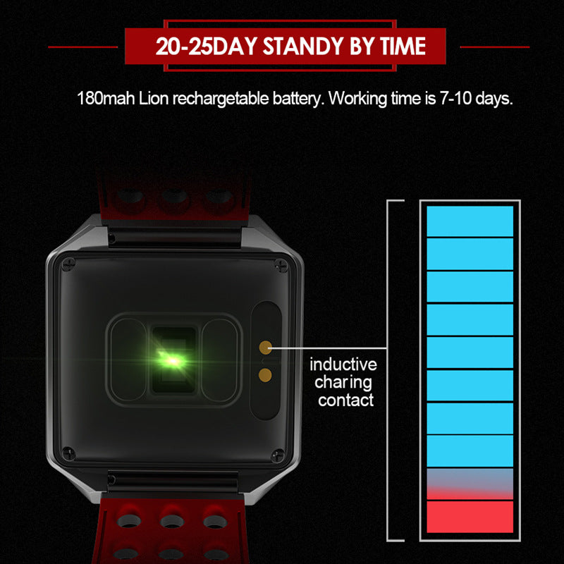 CK12 20-25 Day Long Standby Multilingual Smart Bracelet