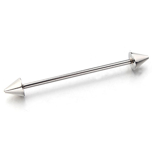 4 Pcs Unisex Cone Punk Surgical Steel Nipple Shield Body Piercing Nipple Ring Barbell