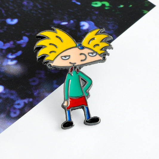 Cute Cartoon Character Brooch Pin Badge Enamel Fashion Accessory Scarf Jewelry