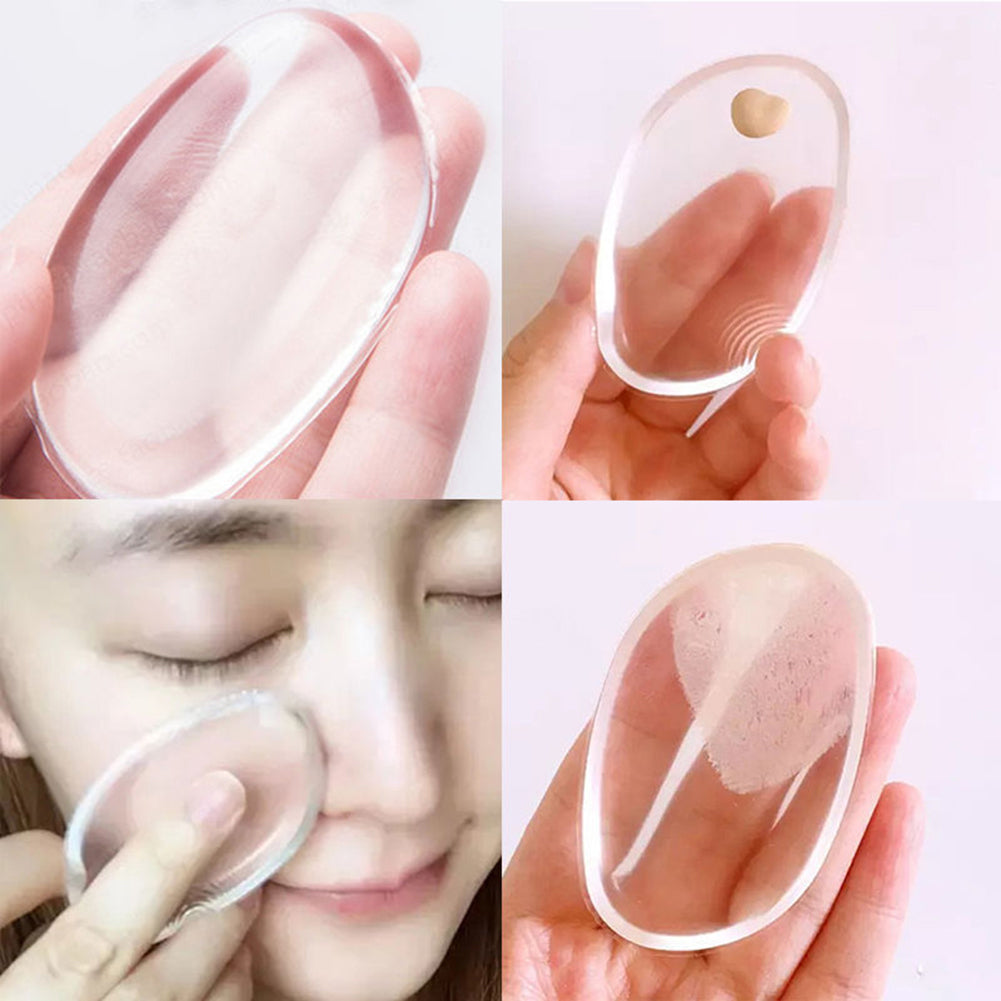 Makeup Silicone Anti-Sponge Blender Blending Powder Flawless Foundation Puff