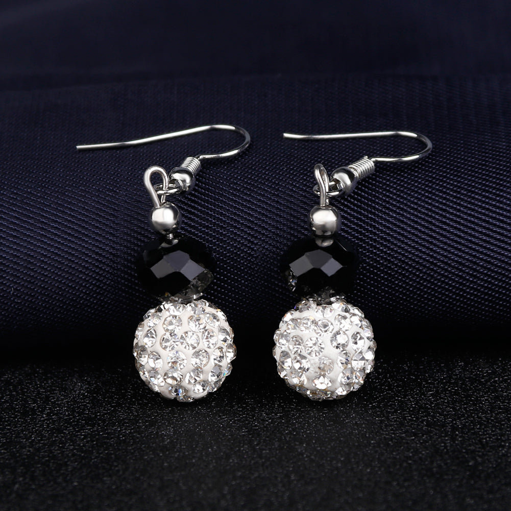 Elegant Imitation Pearls Necklace Earring Bracelet Jewelry Set Women Party Gift