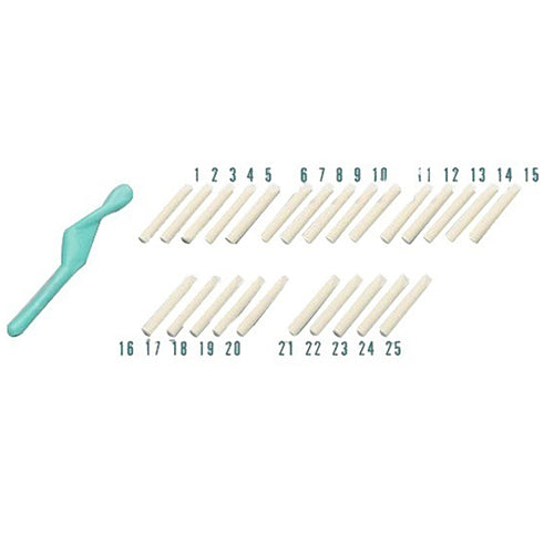 25Pcs Cleaning Eraser Whiten Peeling Teeth Tooth Dental Stick Oral Care Tool