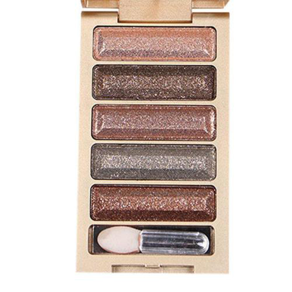 5 Colors Shimmer Eyeshadow Palette Makeup Cosmetic Glitter Eye Shadow Set