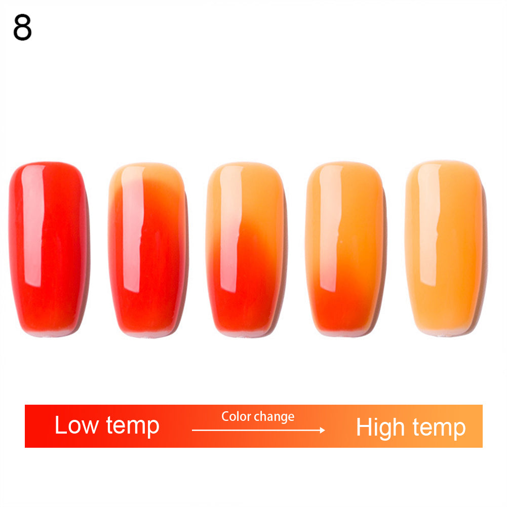 6ml Color Change Long-lasting Soak Off UV LED Nail Gel Art Polish DIY Manicure