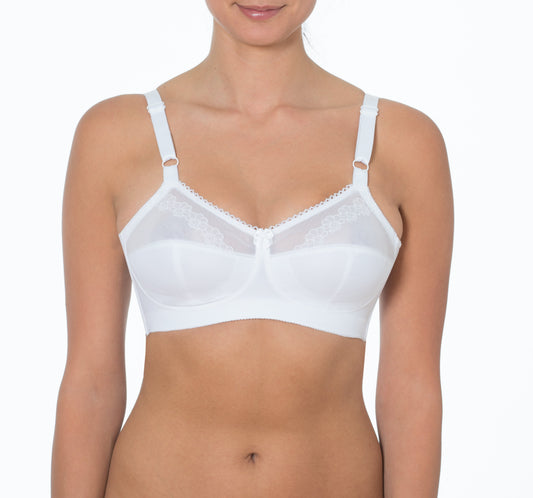 Cortland Style 7204 - Embroidered Soft Cup - White