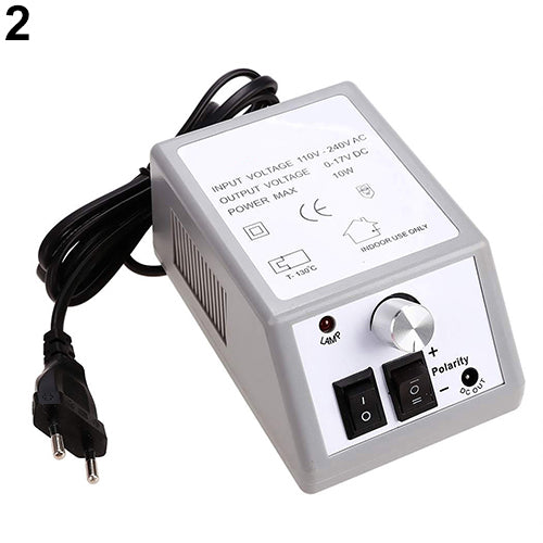 Mini Electric Acrylic Polish Nail Drill File Machine Manicure Pedicure Kit with Bits Manicure