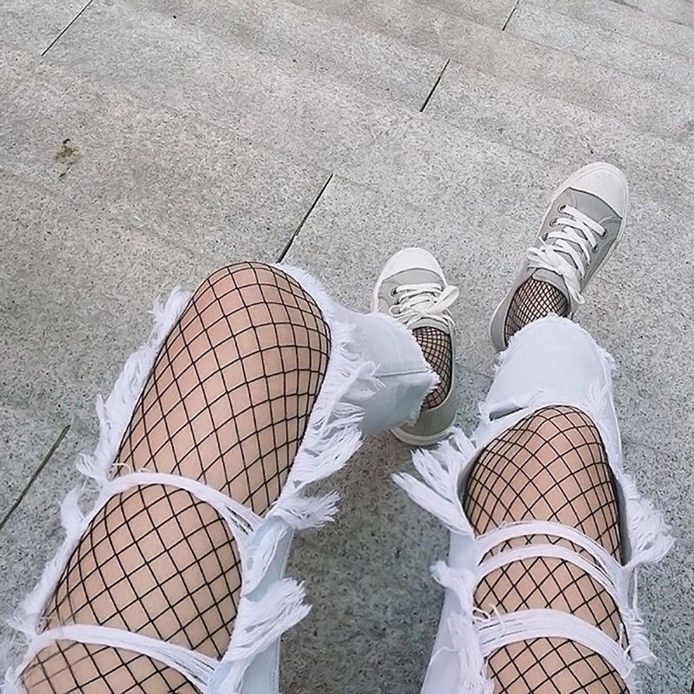 Sexy Women's Mesh Fishnet Net Hollow Pantyhose Party Clubwear Tights Socks