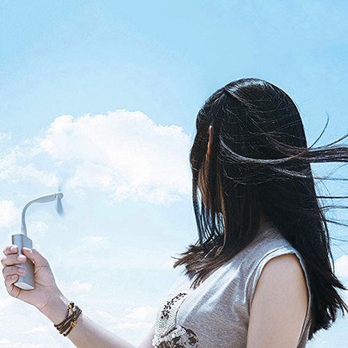 Portable Flexible USB Mini Fan for All Power Supply USB Output PC Notebook