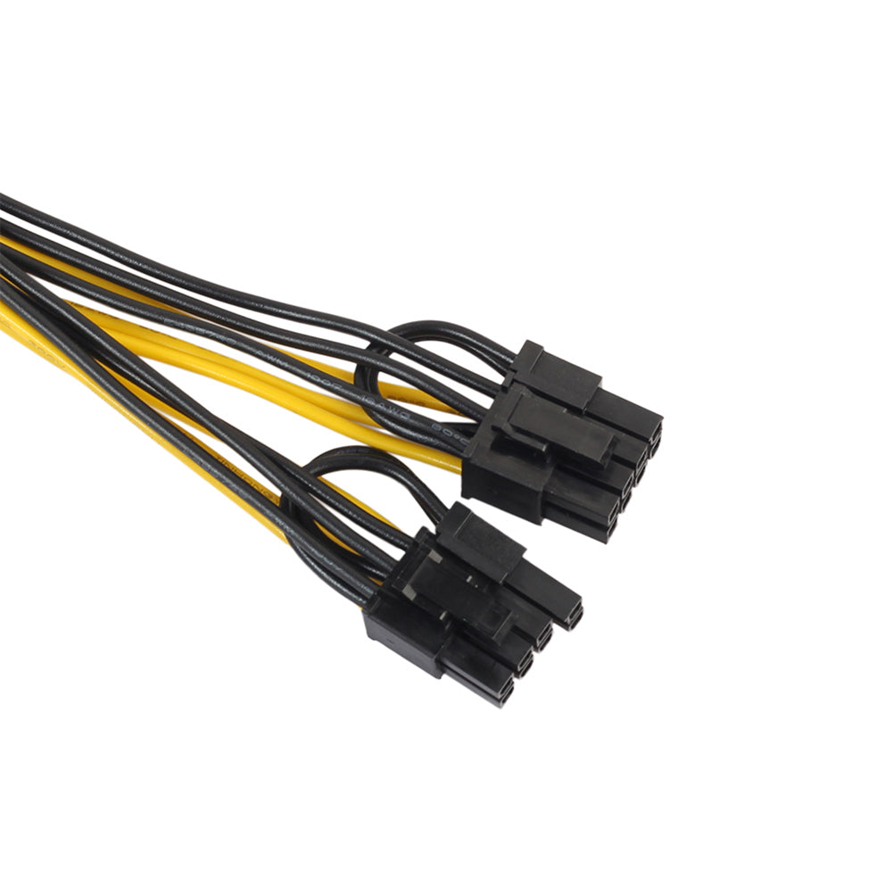 Module 6Pin to Double PCI-E 8Pin Graphics Video Card Power Cable Splitter Cord