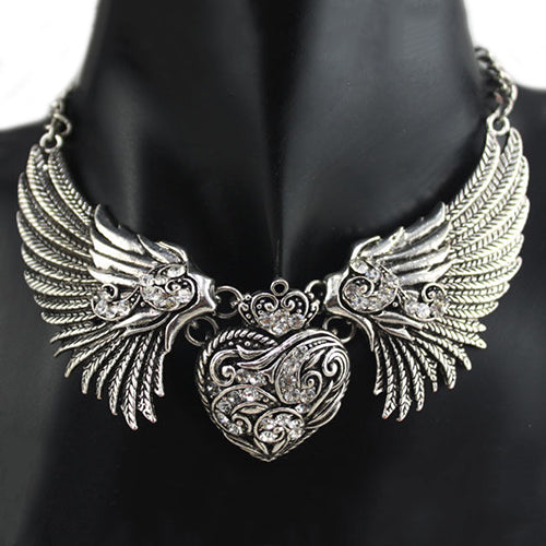 Women's Vintage Bohemian Flower Bubble Bib Choker Statement Necklace Jewelry