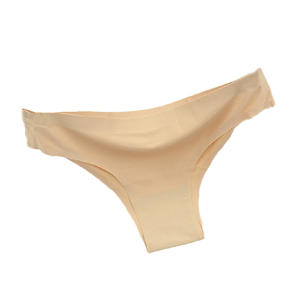 Seamless Panties Women Breathable Underwear Solid Color Low Rise Knickers Briefs