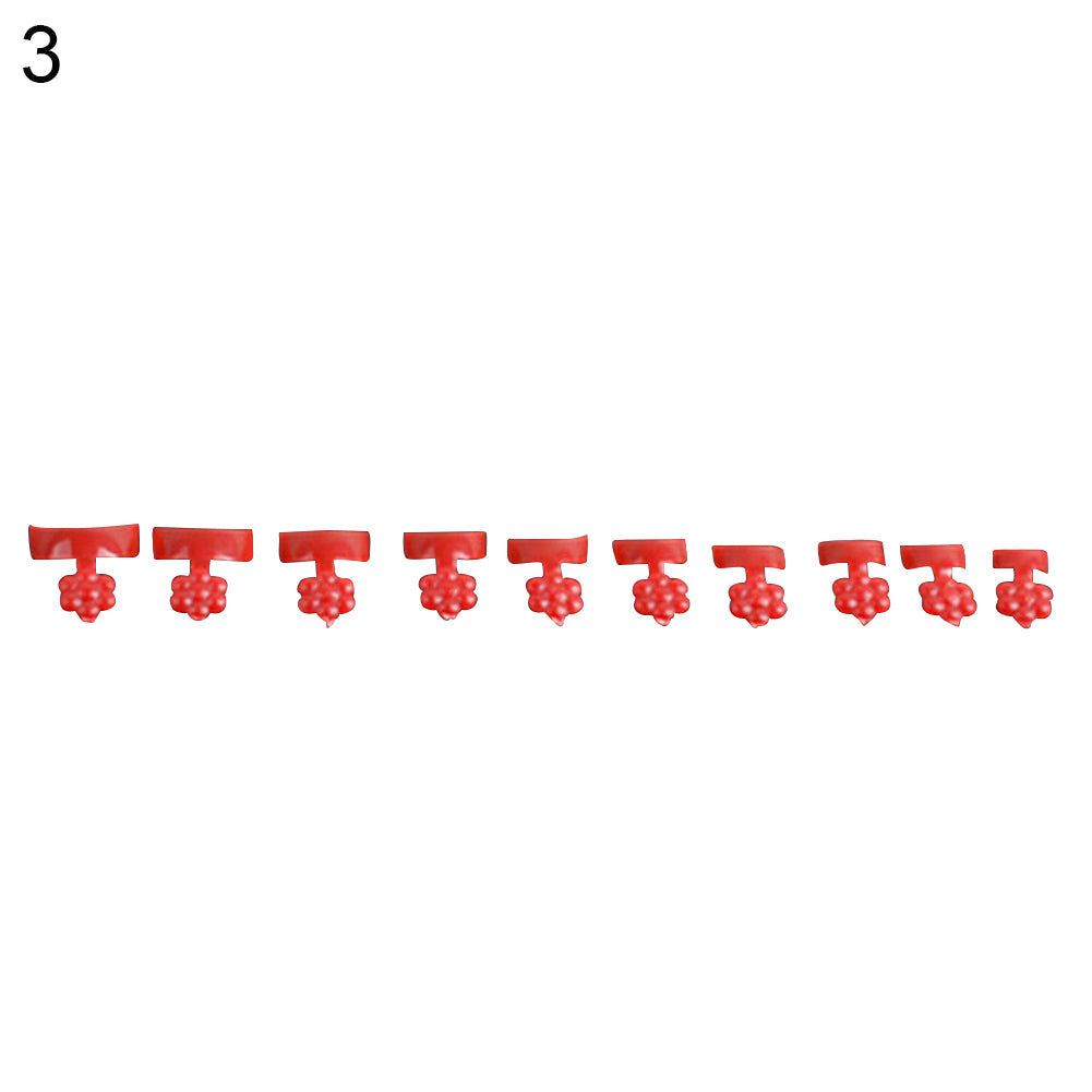 500Pcs Short French Nail Art Tips Acrylic UV Gel False Tips DIY Manicure Tool