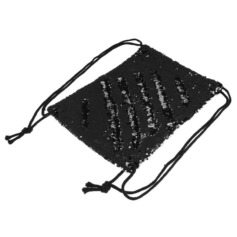 Bling Sequins Travel Sport Backpack Fashion Women Drawstring Shoulder Bag