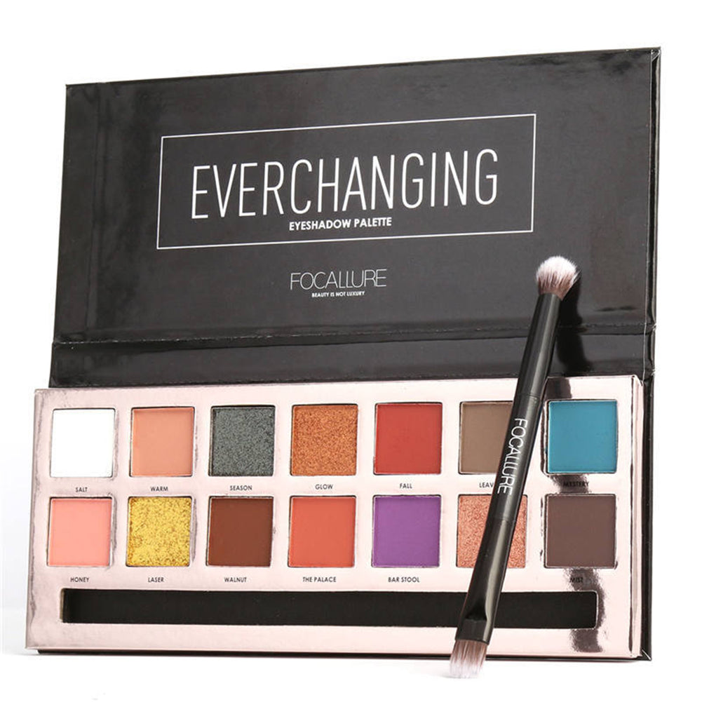 Waterproof Long Lasting Shimmer Matte Eye Shadow Palette Cosmetics Makeup Tool