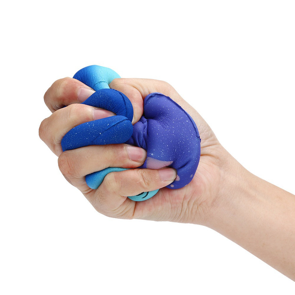 Starry Sky Squishy Rabbit Squeeze Slow Rising Relieve Stress Kids Adult Toy