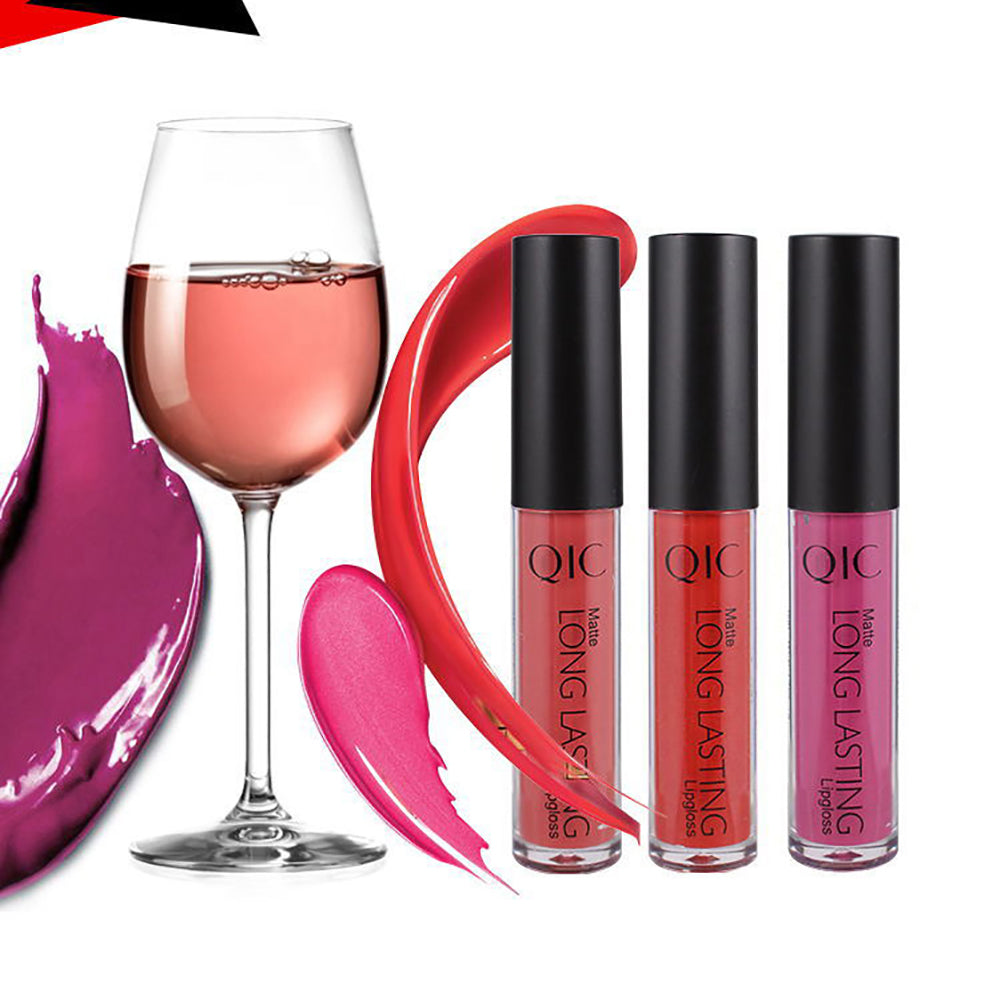 Long Lasting Matte Liquid Lipstick Sexy Beauty Lip Gloss Women Cosmetic Gift