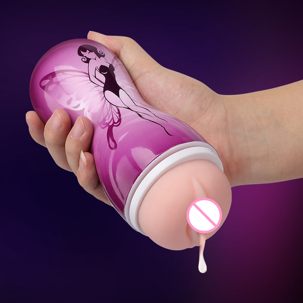 1Pc Artificial Vagina Masturbator Artificial Vagina Pussy Cup Sex Toy for Men Gift