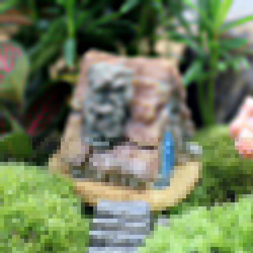 Fairy Garden Miniature Stone House Random Style Craft Micro Landscape Decoration