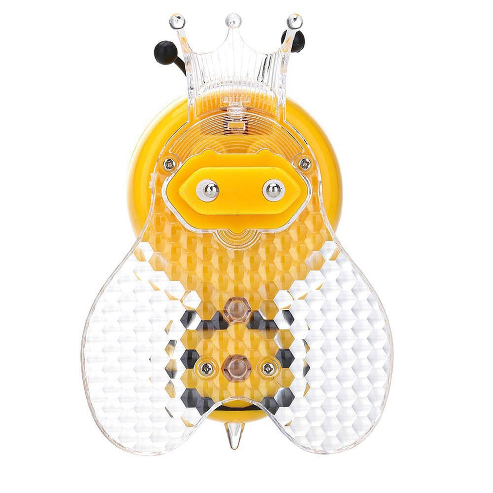 Colorful Cute Bee EU Plug LED Wall Night Lamp Light Controlled Kid Bedroom Decor