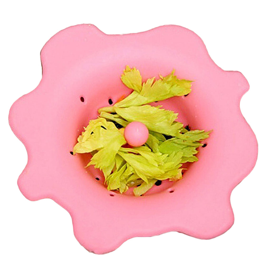 Cute Flower Shape Sink Strainer Waste Disposer Plug Drain Stopper Kitchen Tool