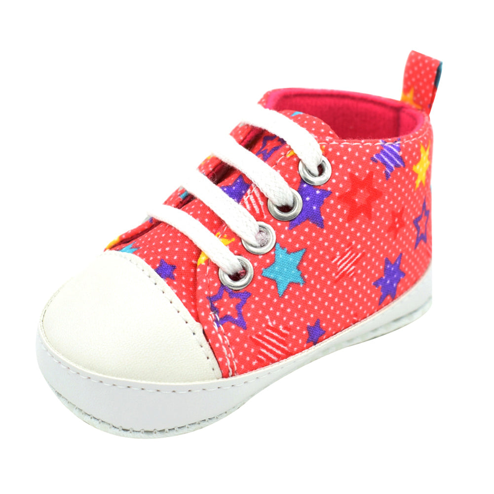 Baby Infants Autumn Summer Breathable Anti-slip Canvas Soft Sole Shoes Sneakers