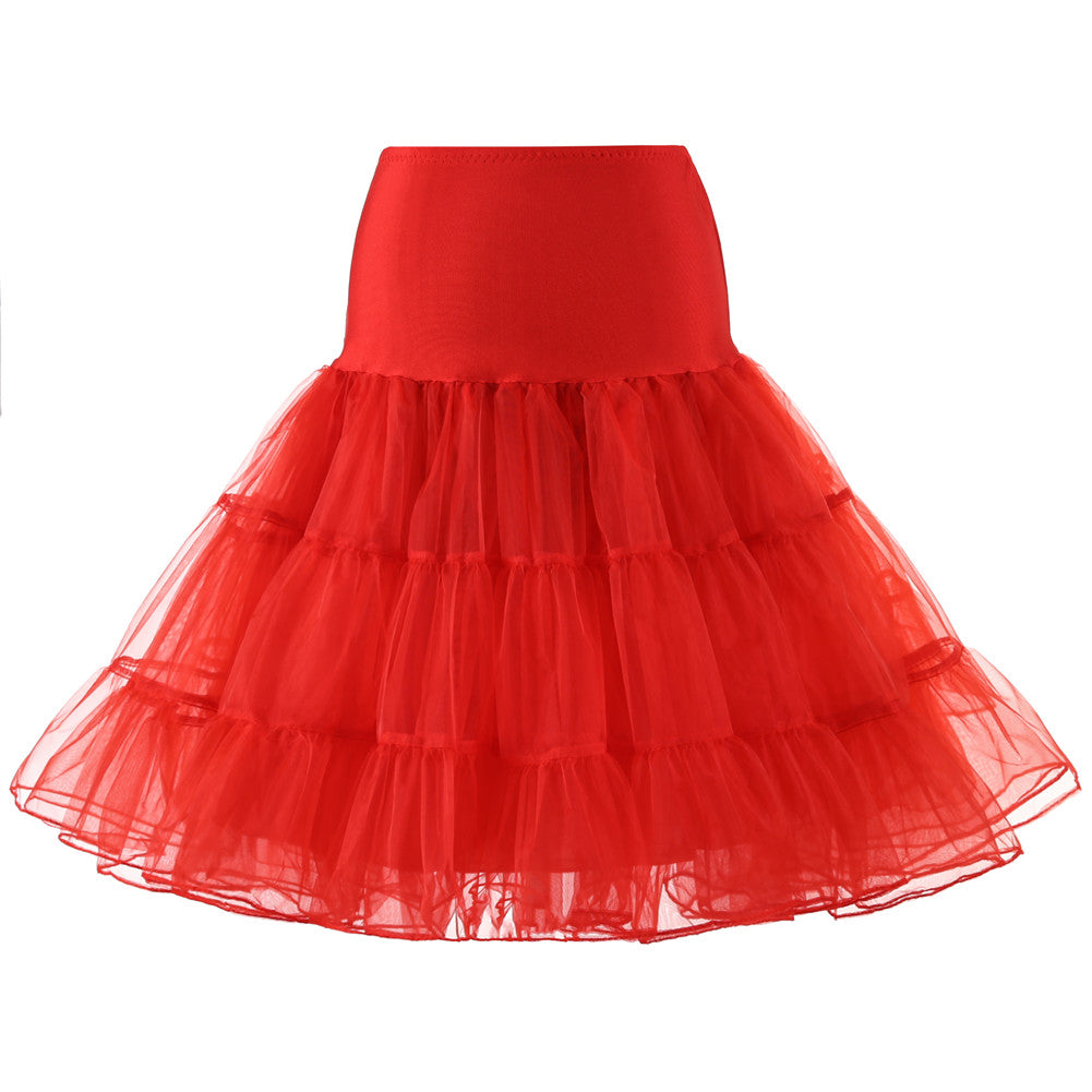 Girls' Vintage Underskirt Swing Petticoat/Rockabilly Lovely Tutu/Fancy Net Skirt