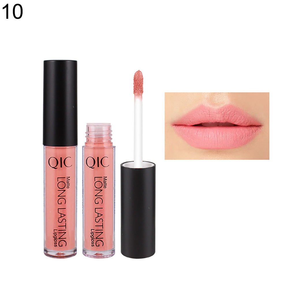 Long Lasting Matte Liquid Lipstick Sexy Beauty Lip Gloss Women Cosmetic Gift