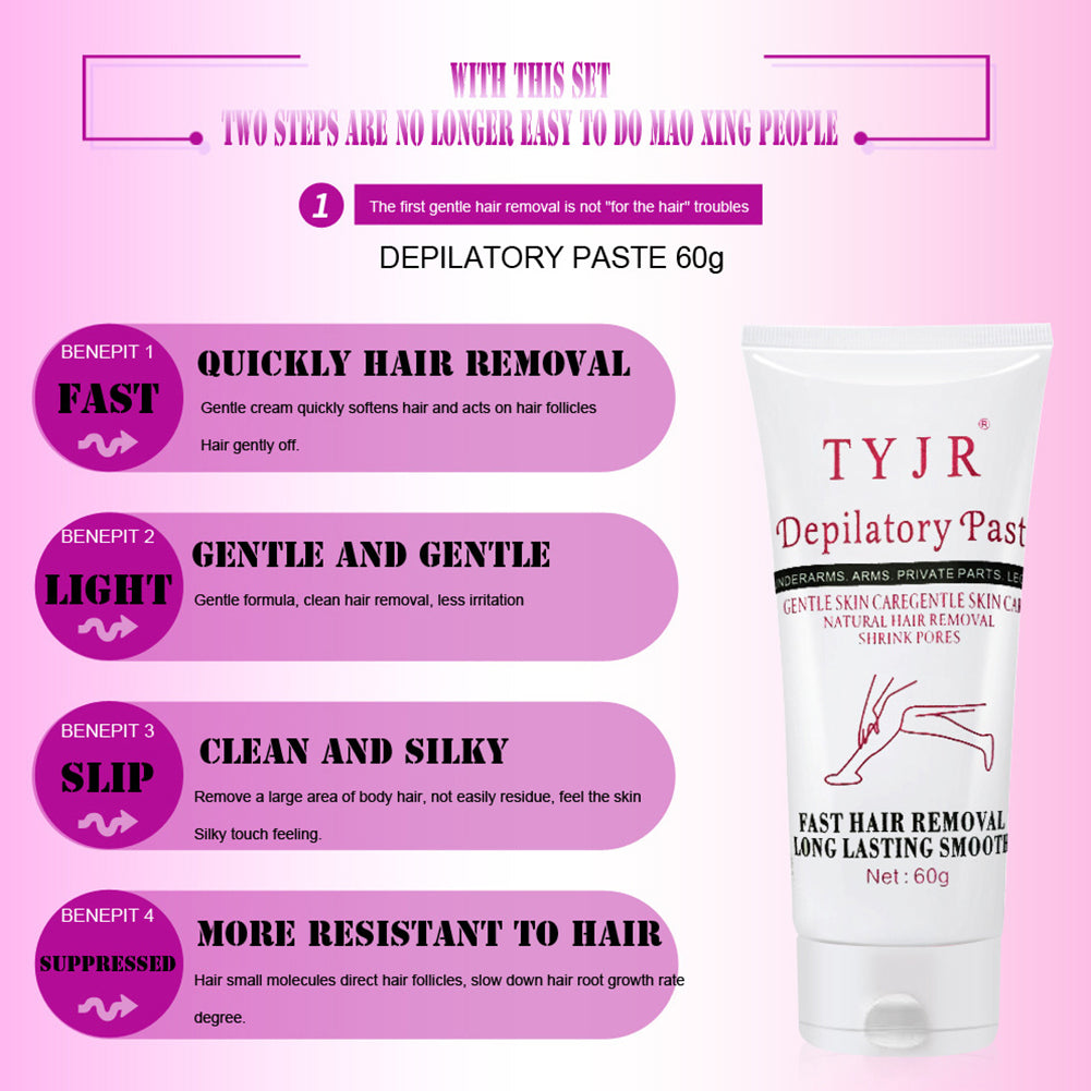 Men Women Facial Legs Armpit Private Part Hair Removal Depilatory Cream Paste