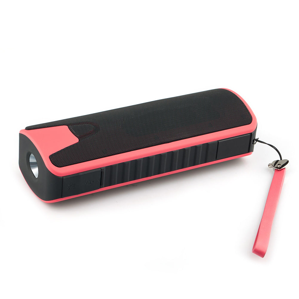 Portable Wireless Bluetooth Speaker Bass Outdoor Flashlight Multiuse Sound Box