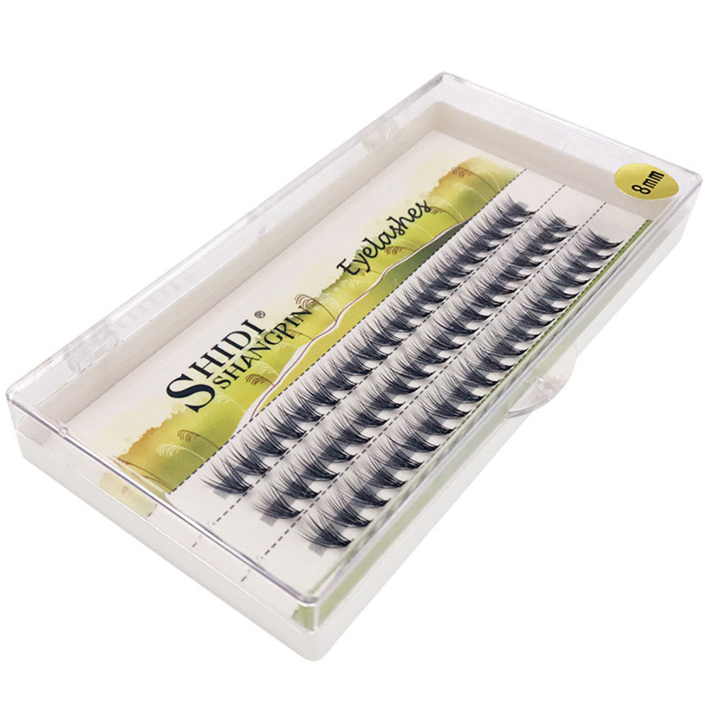 60Pcs/Box Eyelash Extension Handmade False Lashes Cluster Natural Long 8/10/12mm