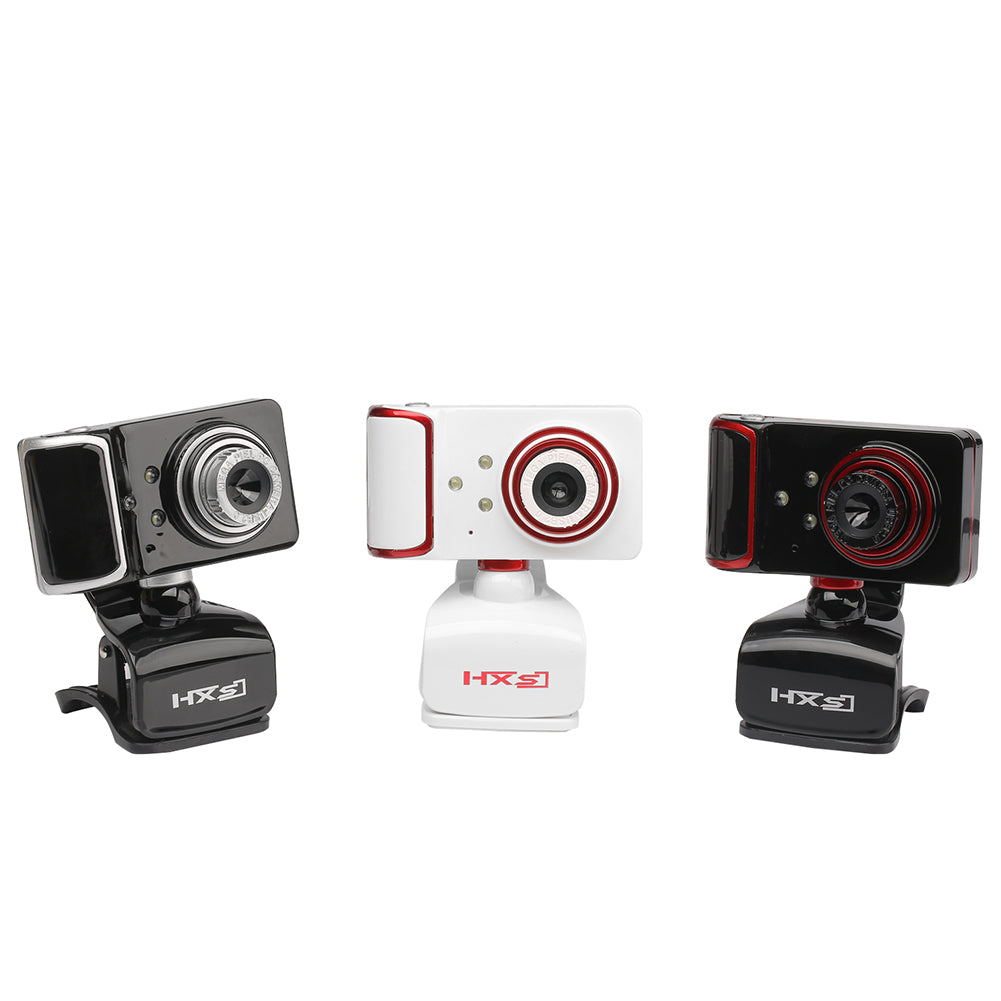 Clip-on HD WebCam Camera with Mic 9 Special Effects for Laptop Desktop Computer