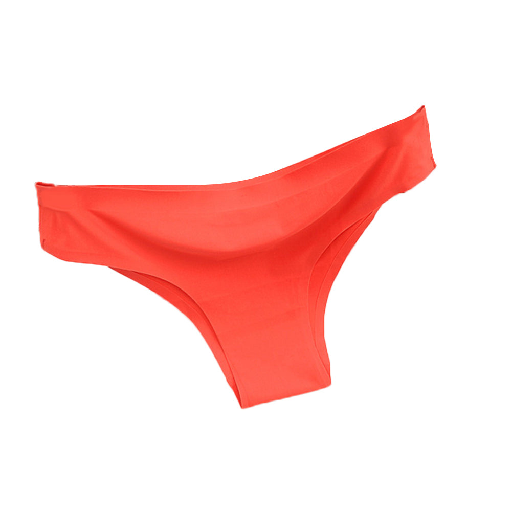 Seamless Panties Women Breathable Underwear Solid Color Low Rise Knickers Briefs