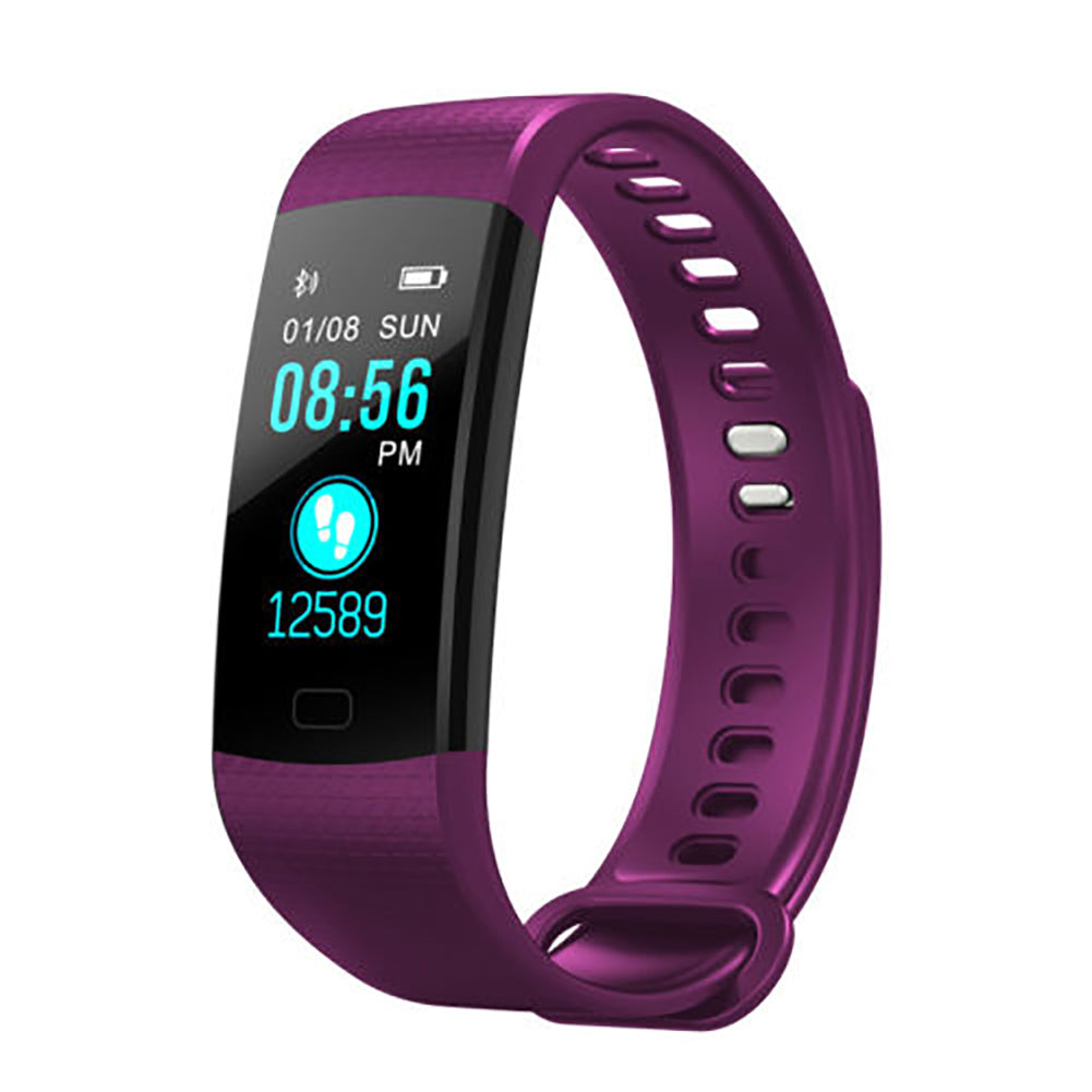 Blood Pressure Heart Rate Sleep Monitor Pedometer Sports Fitness Smart Bracelet