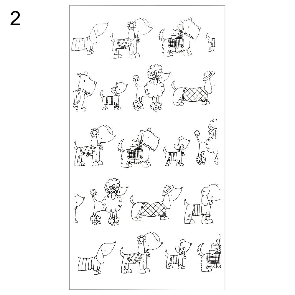 Unicorn Horse Transparent Stamper DIY Scrapbooking Card Photo Album Decoration