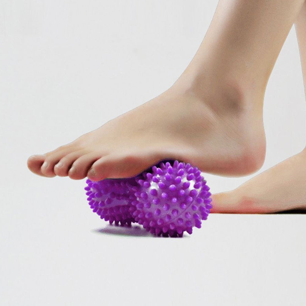 Outdoor Sport Hand Foot Point Peanut Massage Ball Trigger Stress Relief Fitness