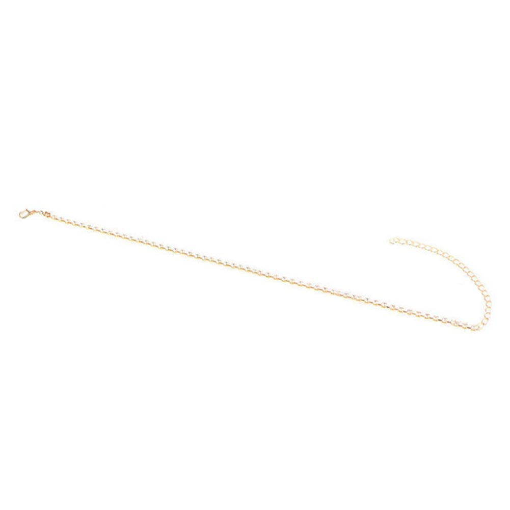 Fashion Women Shiny Rhinestones Collar Choker Necklace Wedding Party Jewelry