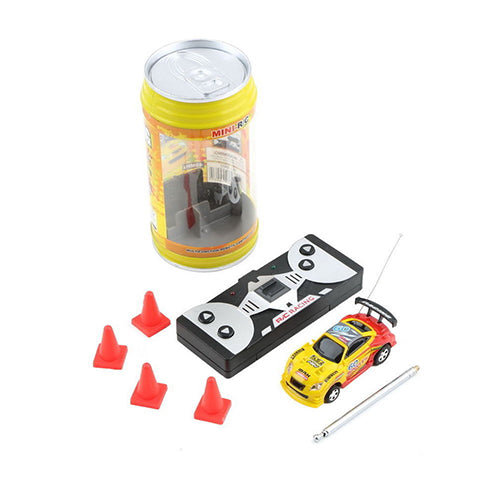 1Pc Coke Can Mini Speed RC Radio Remote Control Micro Racing Car Toy Gift