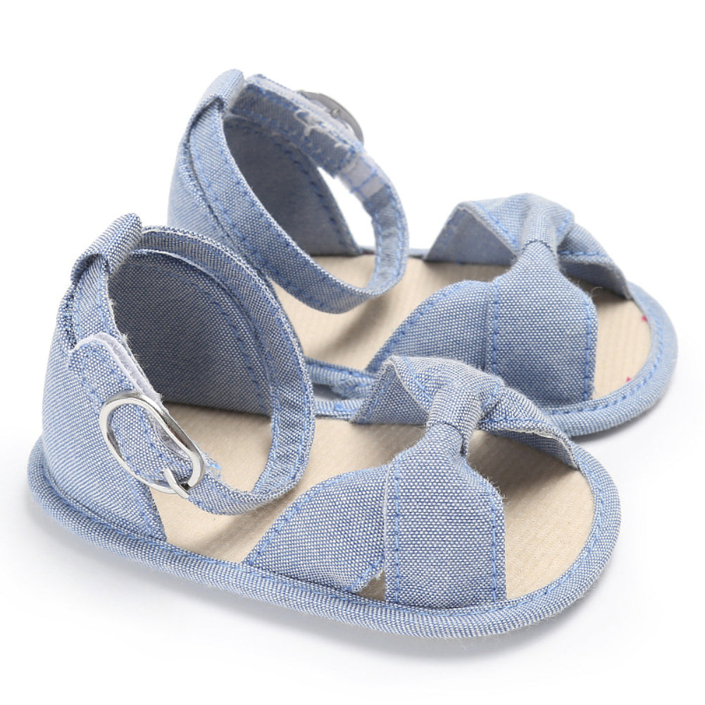Newborn Baby Girl Soft Sole Crib Shoes Infant Toddler Summer Sandals Footwear
