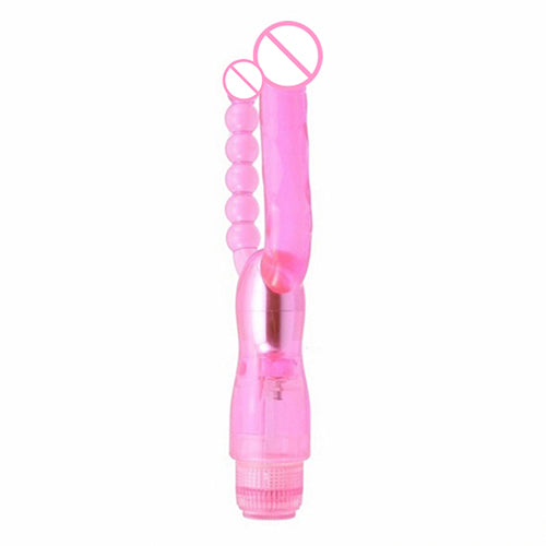 Dual Penetration Vibrator G-Spot Vibrating Stimulator Vibrator Dildos Sex Toys