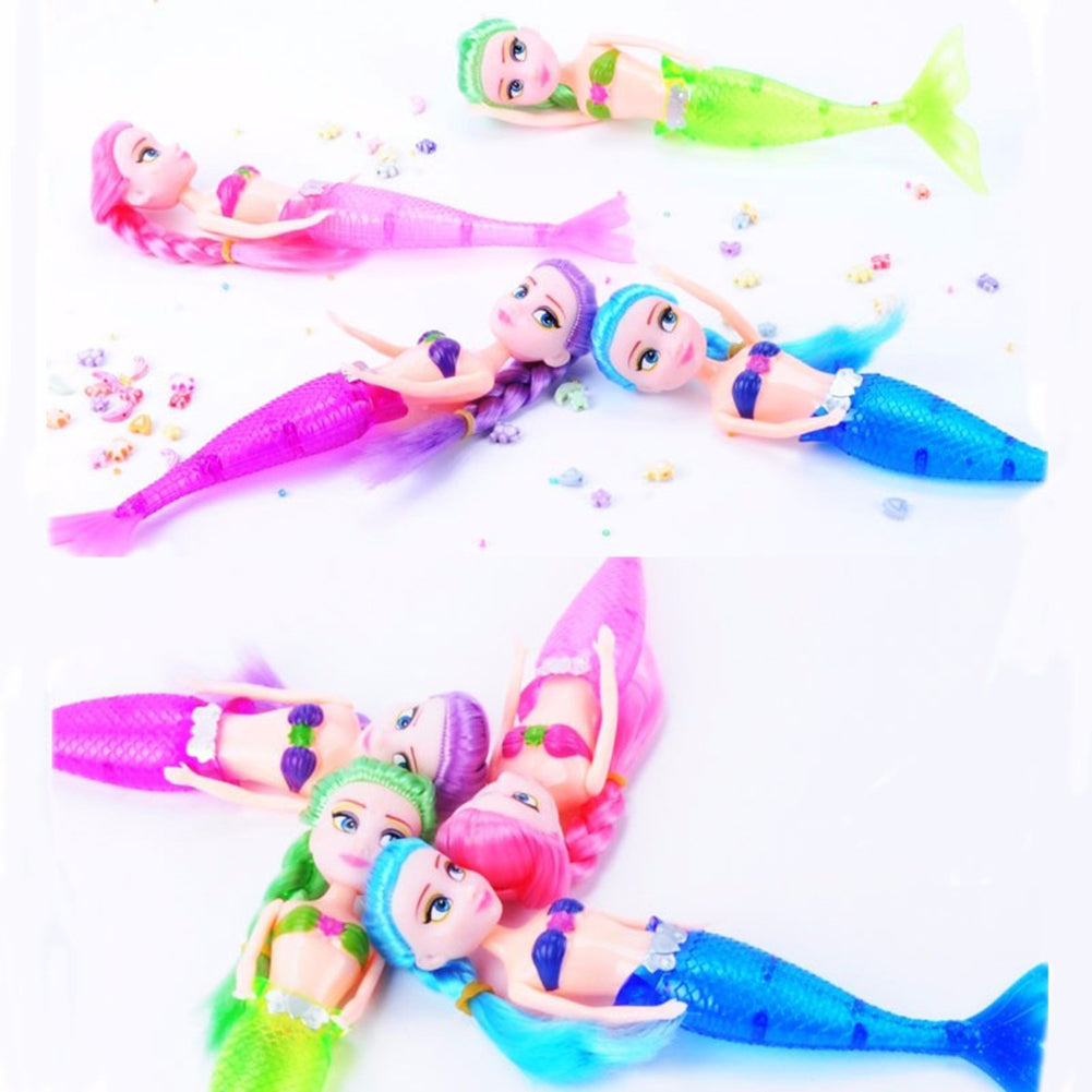 Flash LED Light Swimming Mermaid Princess Educational Doll Kid Girls Toy Gift