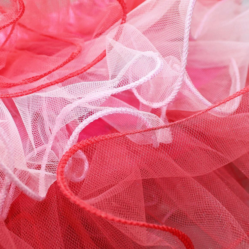 Cute Baby Girl Newborn Birthday Letter Print Bowknot Layer Tutu Skirt Outfit Set