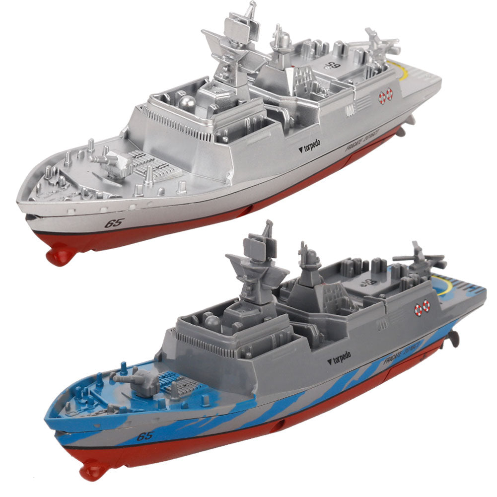 2.4GHZ Mini Remote Control RC Submarine Boat Carrier Model Dual-motor Child Toy