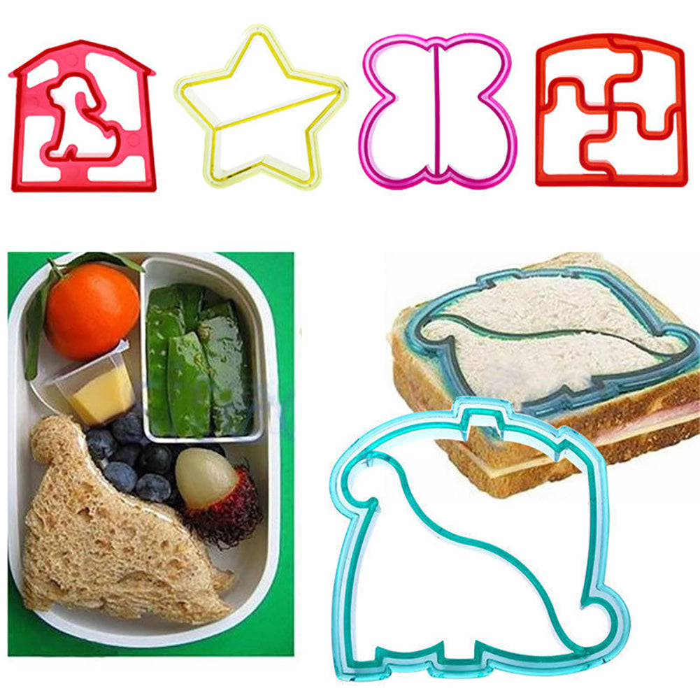 Funny Animal Shaped Lunch Sandwich Toast Cookies Cake Bread Cutter DIY Mold