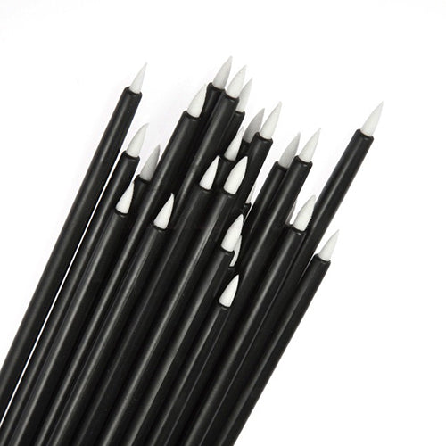 50 Pcs Cosmetic Makeup Tool Disposable Eyeliner Liquid Wand Applicator Brush