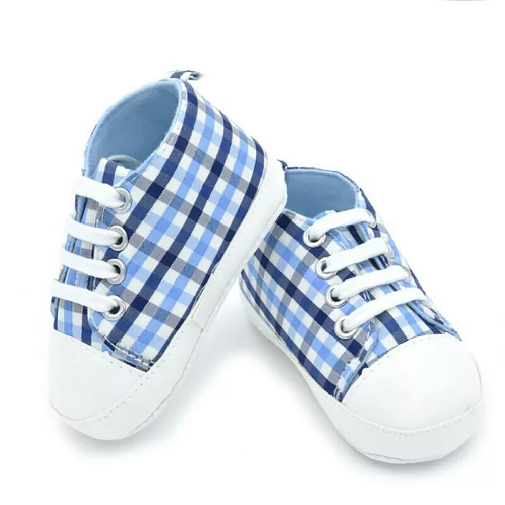 Baby Infants Autumn Summer Breathable Anti-slip Canvas Soft Sole Shoes Sneakers