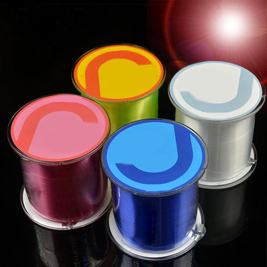 500M Super Strong Durable Nylon Lure Monofilament Lake Sea Fishing Lines Tackles